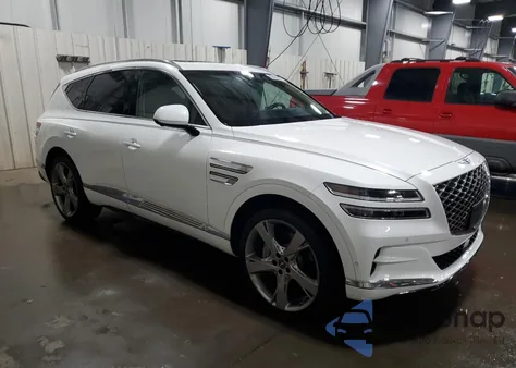 2021 Genesis Gv80 Base from USA, damaged, VIN KMUHCESC9MU046324